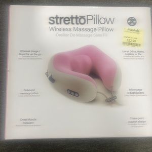 Stretto pillow wireless, deep muscle relaxant wide range of applications